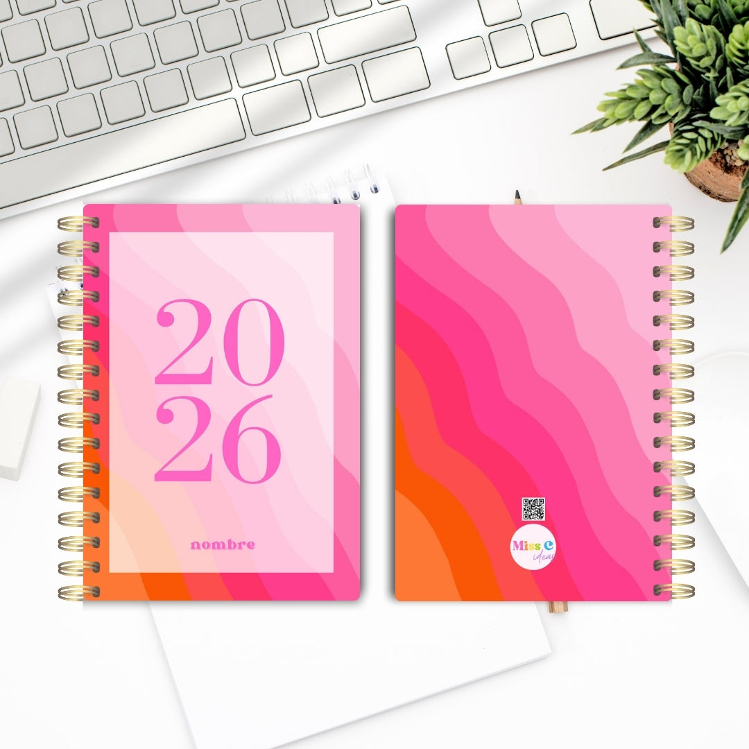Agenda Docente Pink