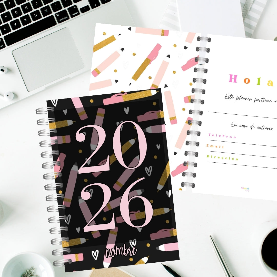 Agenda Docente Lápices