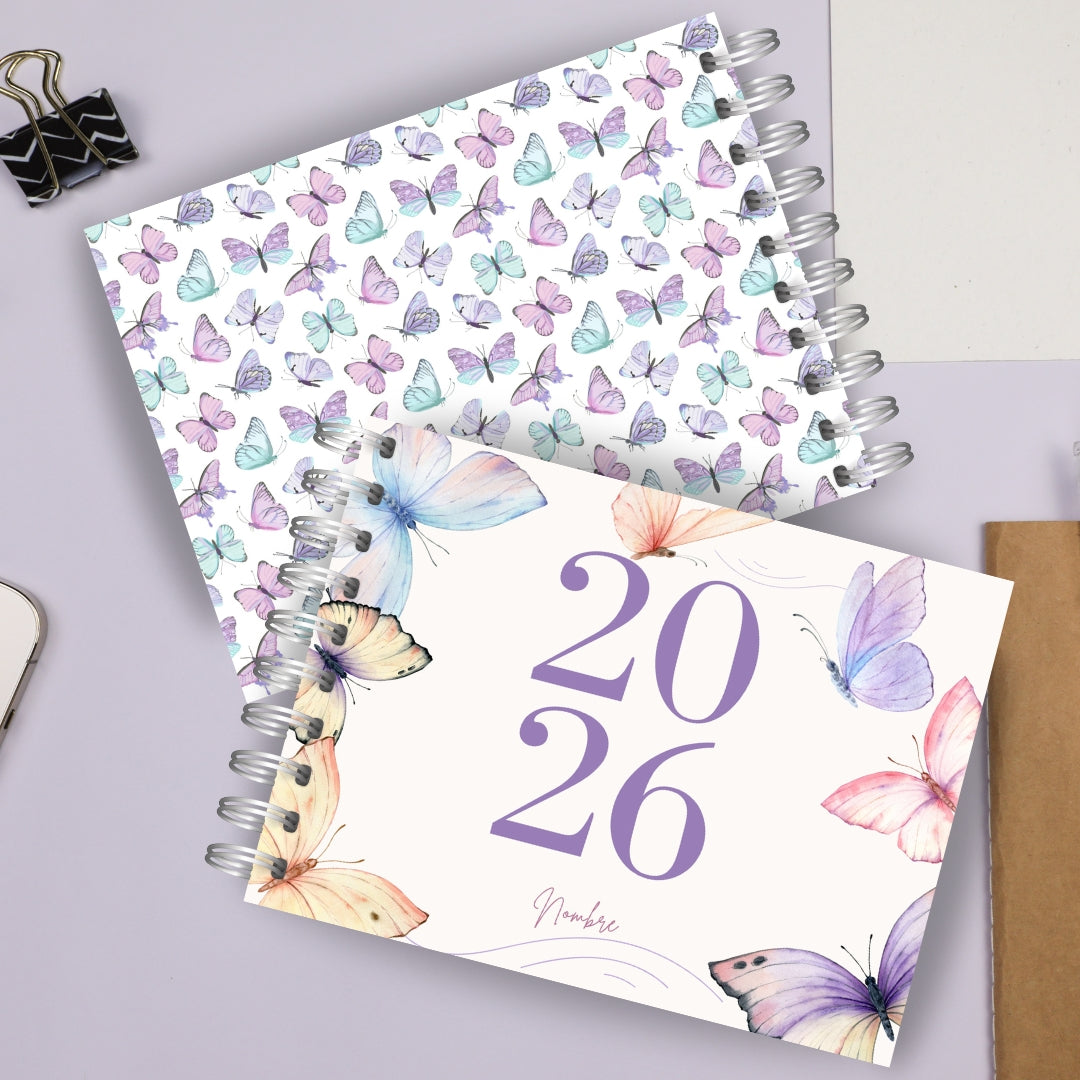 Planner Organización Semanal Mariposas