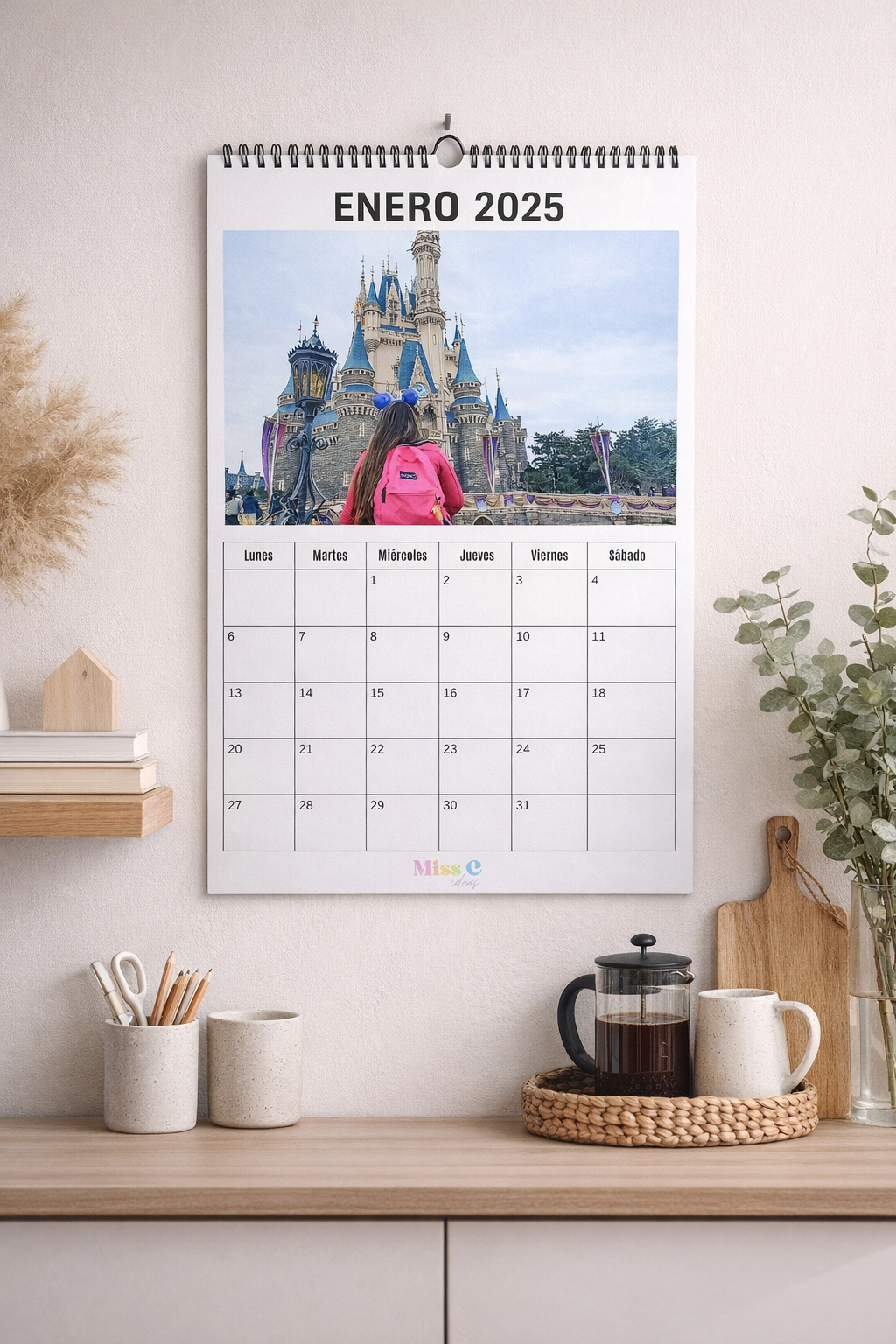 Calendario de Pared Personalizado 2026